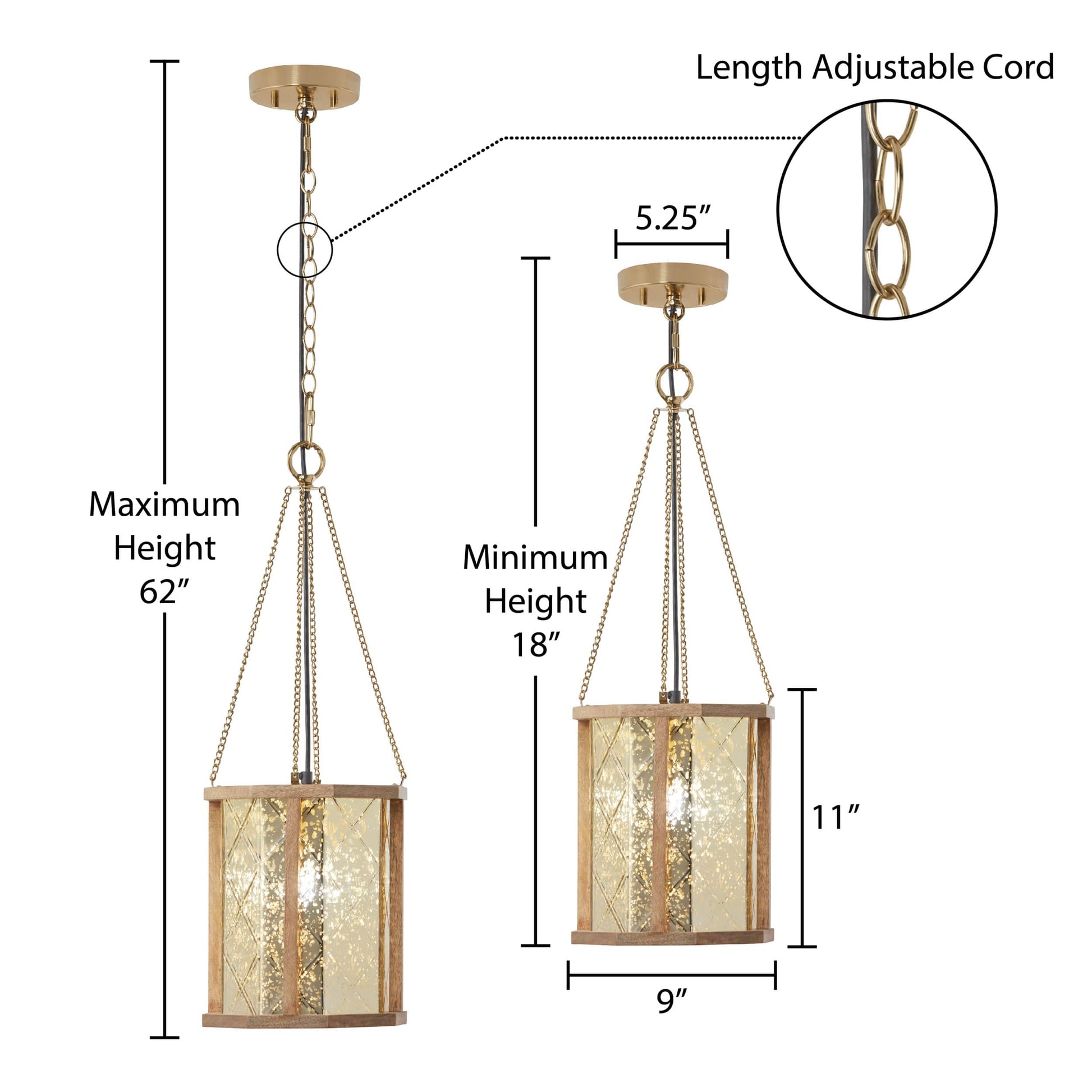 Gold/Oak-