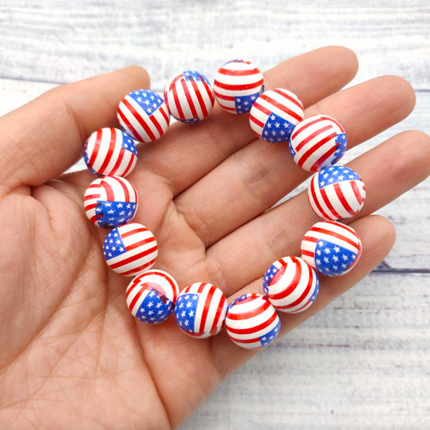 Red, Blue and White-