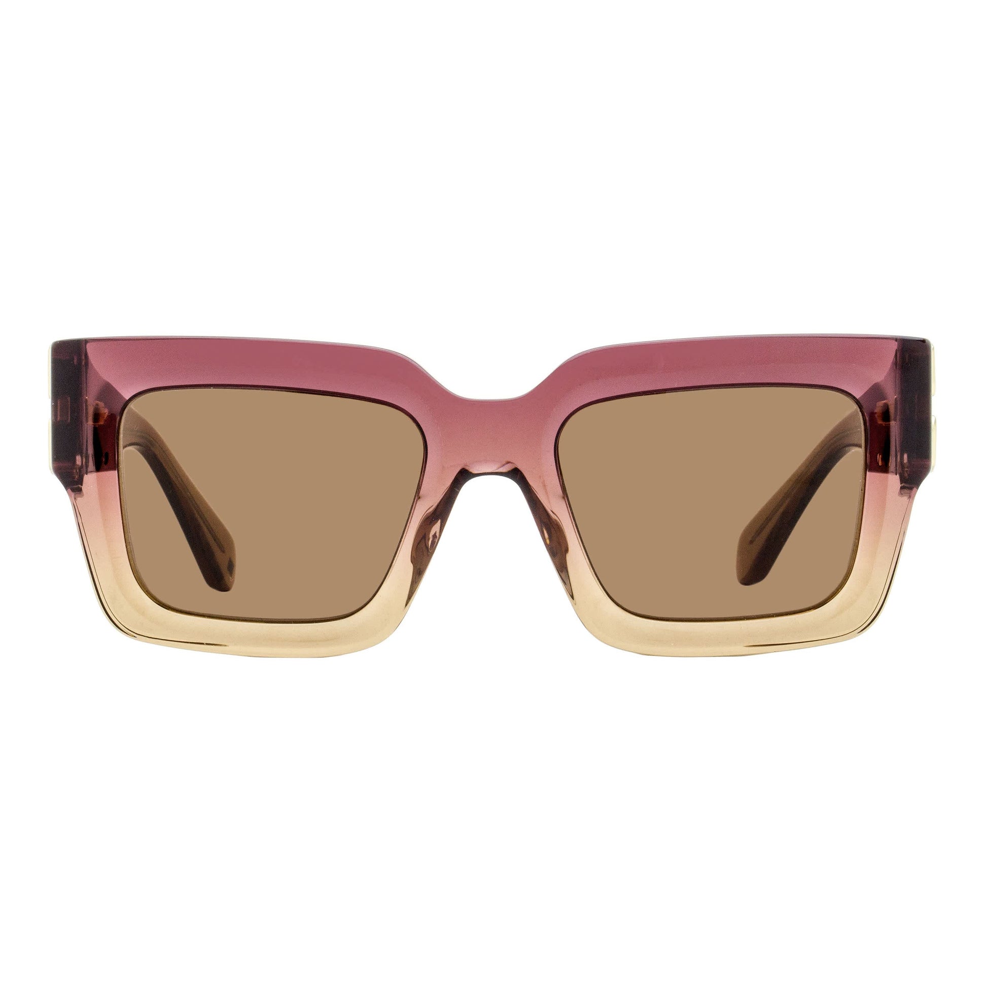 Burgundy-Nude Gradient-