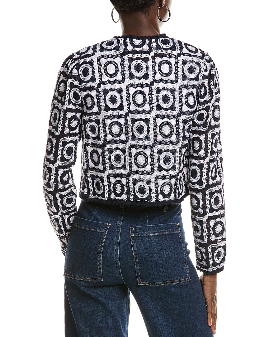 SPRING NAVY CROCHET-