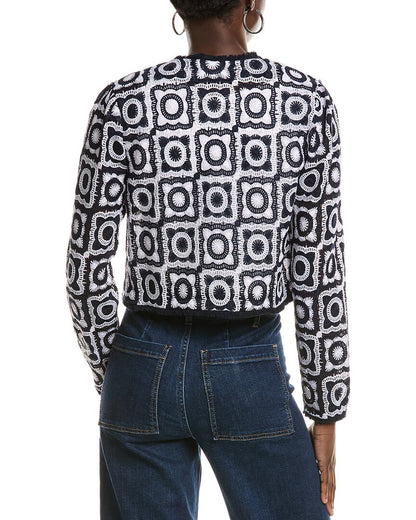 SPRING NAVY CROCHET-
