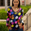 Hot Pink Polka Dot Print