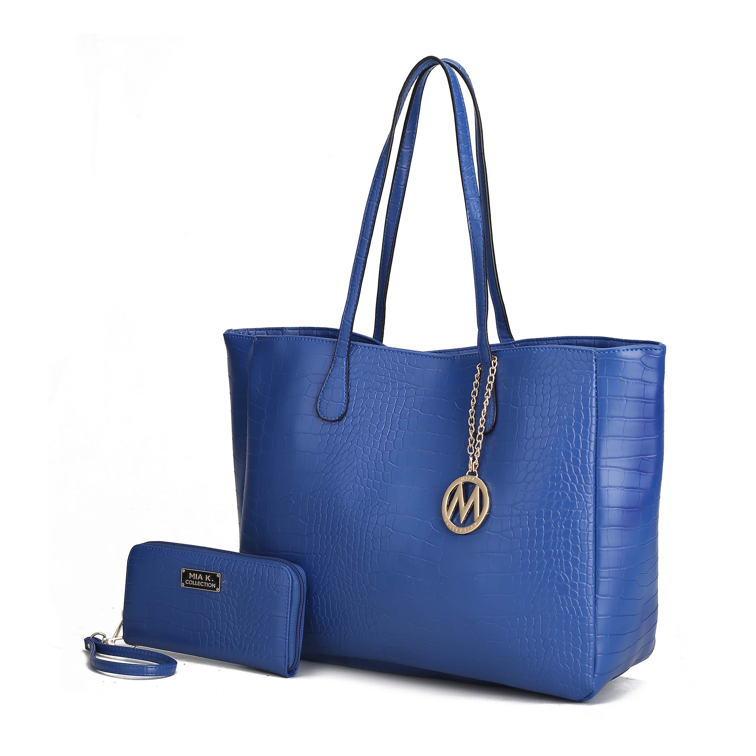 MKF Collection By Mia K. Sadie Oversized Tote & Wallet Set – Zulily