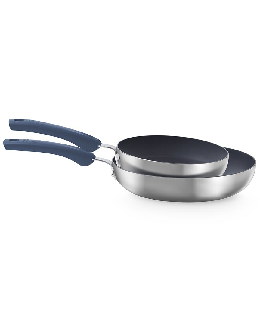 Zakarian by Dash 2Pc Trupro Stainless Steel Fry Pan Set
