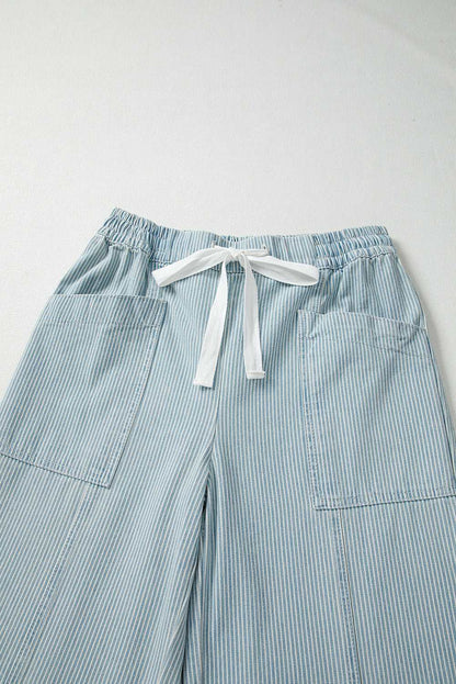 Threaded Pear Scarlett Rise Drawstring Waist Jeans