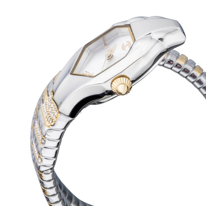 Just Cavalli Women's Just Glam EVO 2 Silver Dial Stainless Steel Bracelet Watch-4