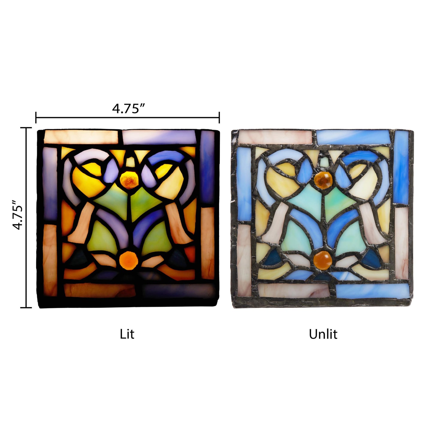 Blue/ Aqua/ Yellow/ Purple-