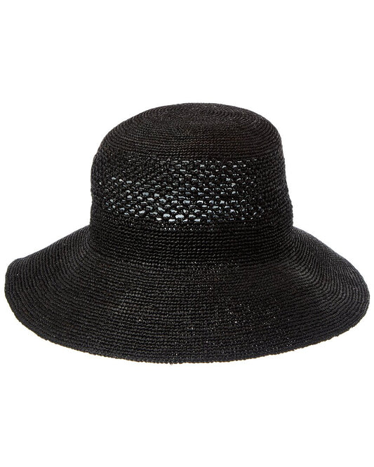 Bruno Magli Packable Floppy Crochet Hat
