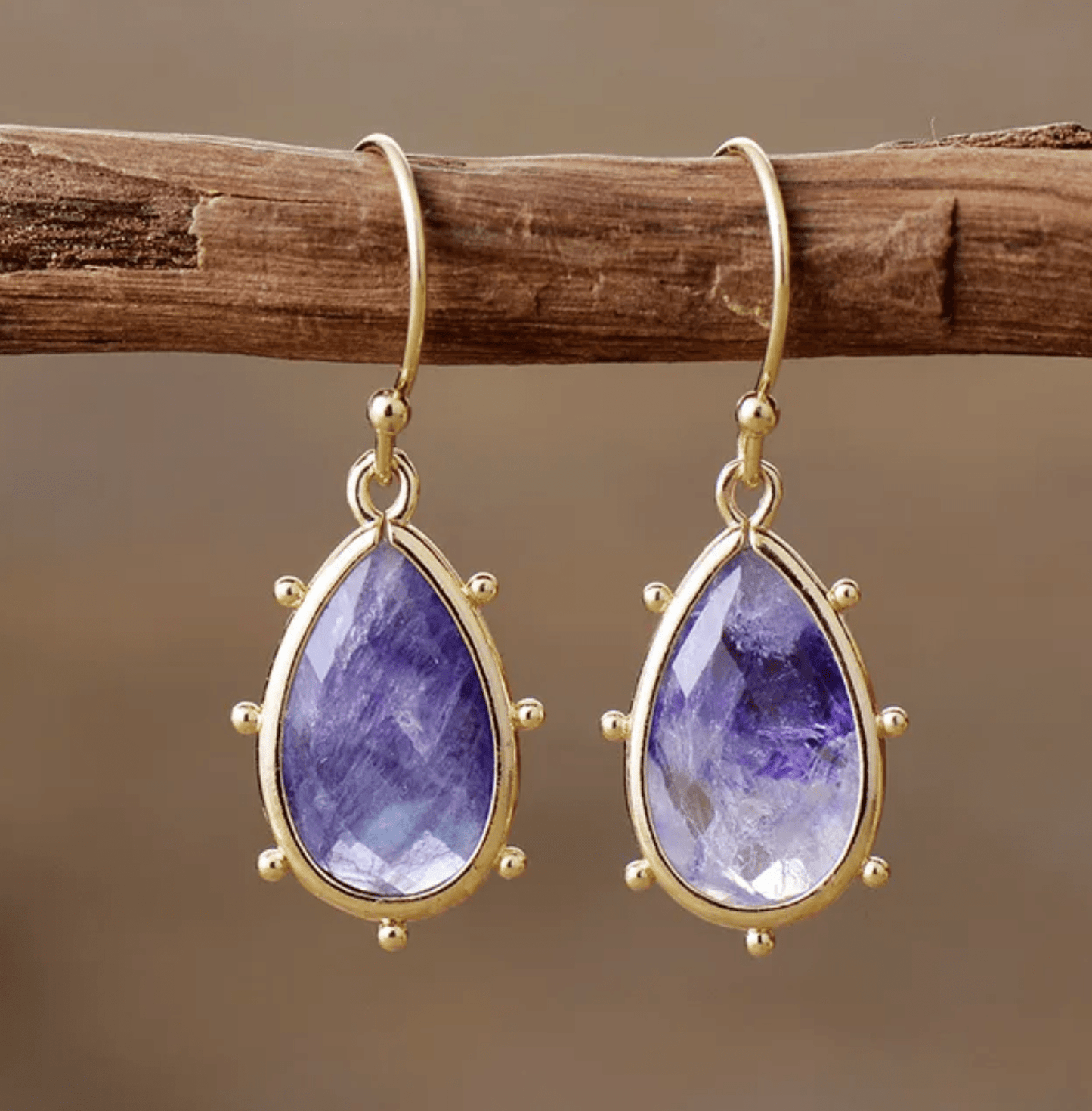 Purple / Goldtone-