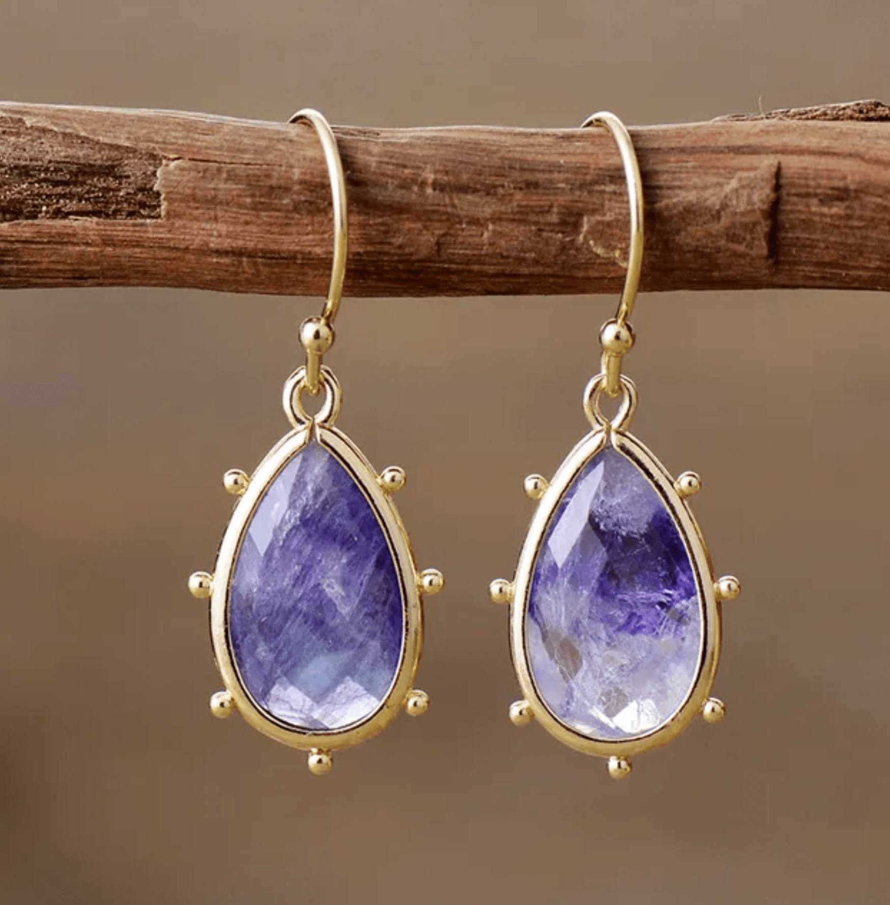 Purple / Goldtone-