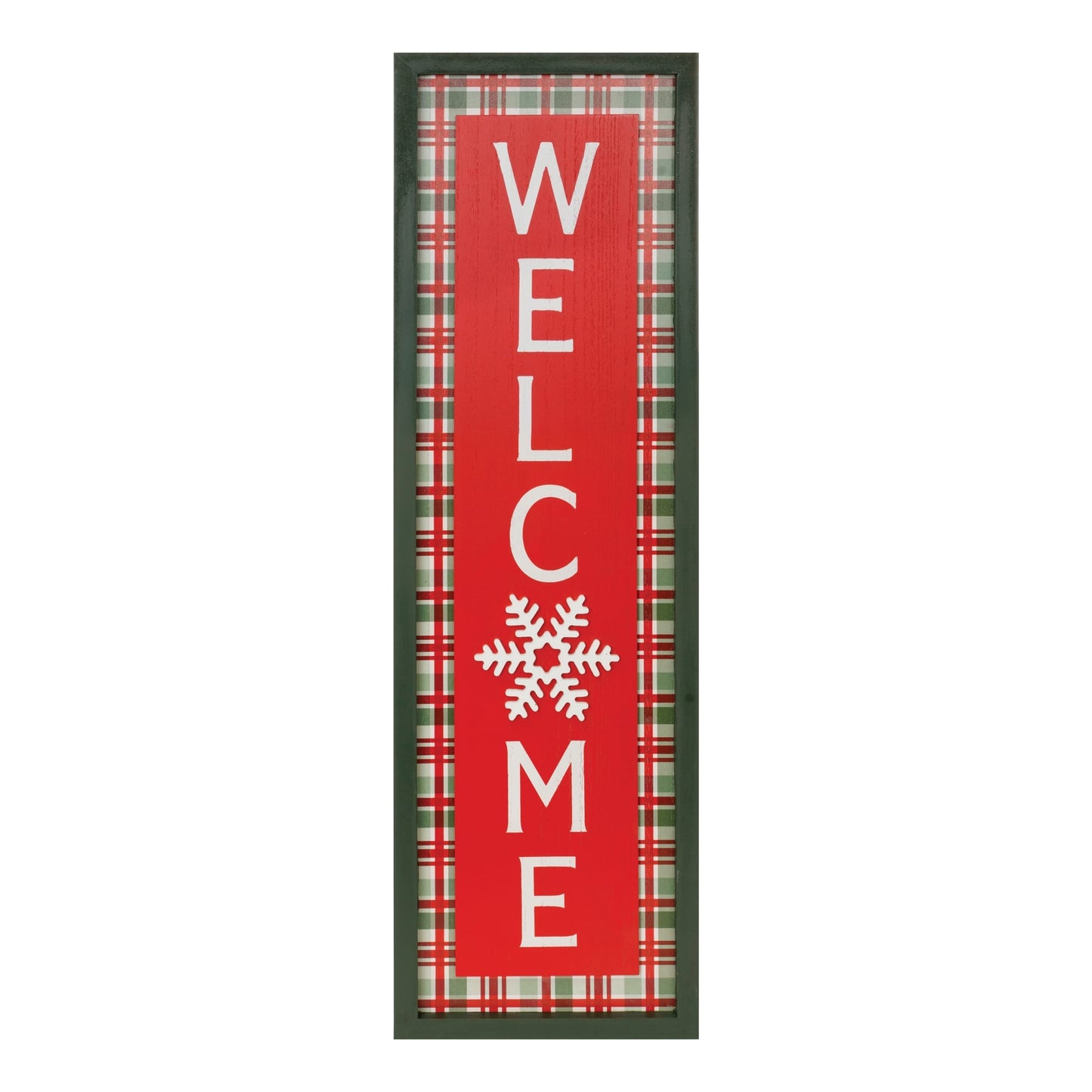 Melrose International Framed Winter Welcome Sign 31.5"H
