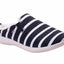 Grey and White Stripe