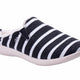Grey and White Stripe