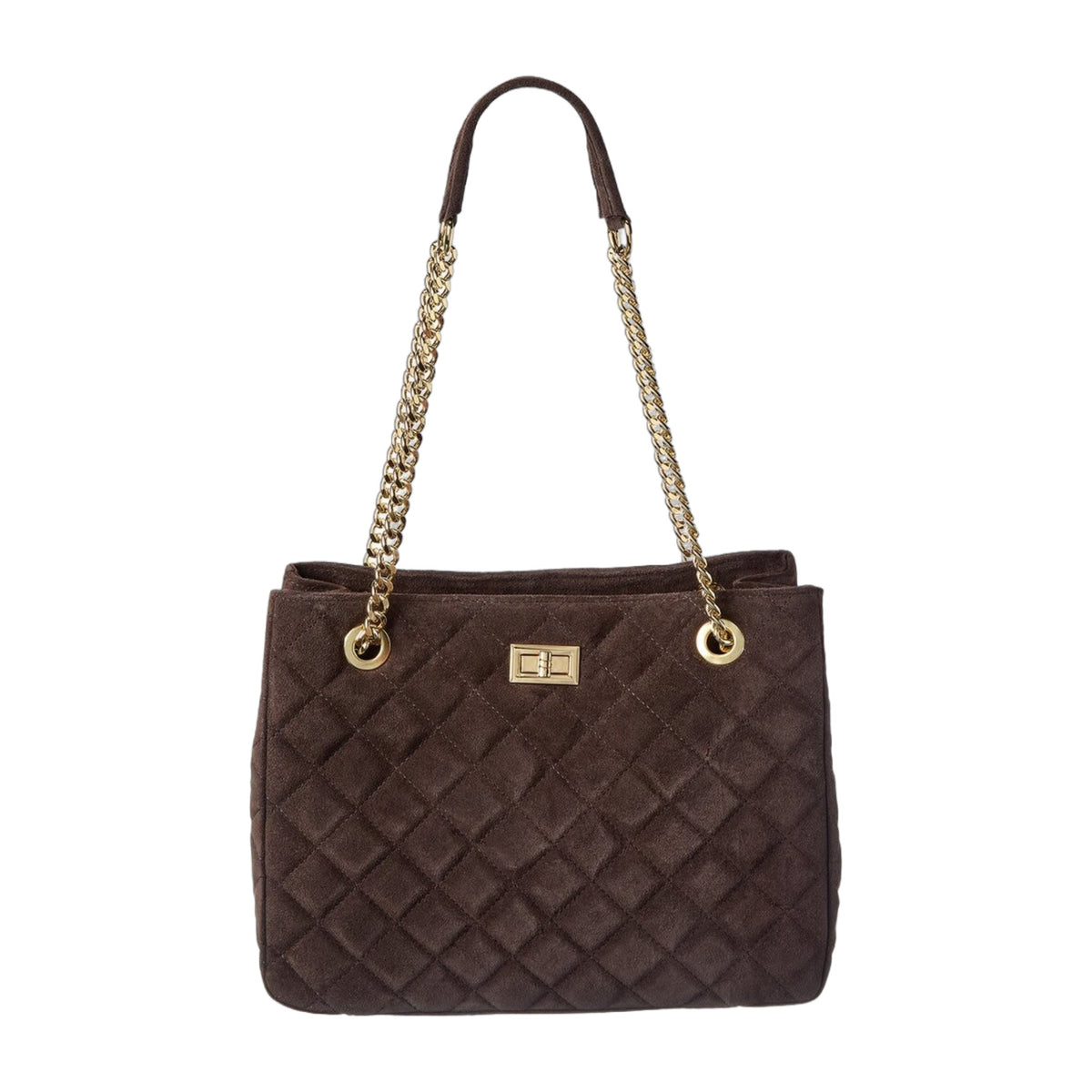 Isabella Rossetti Ravenna Suede Handbag
