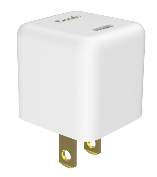 Simple 30w Single Usb-C Wall Charger