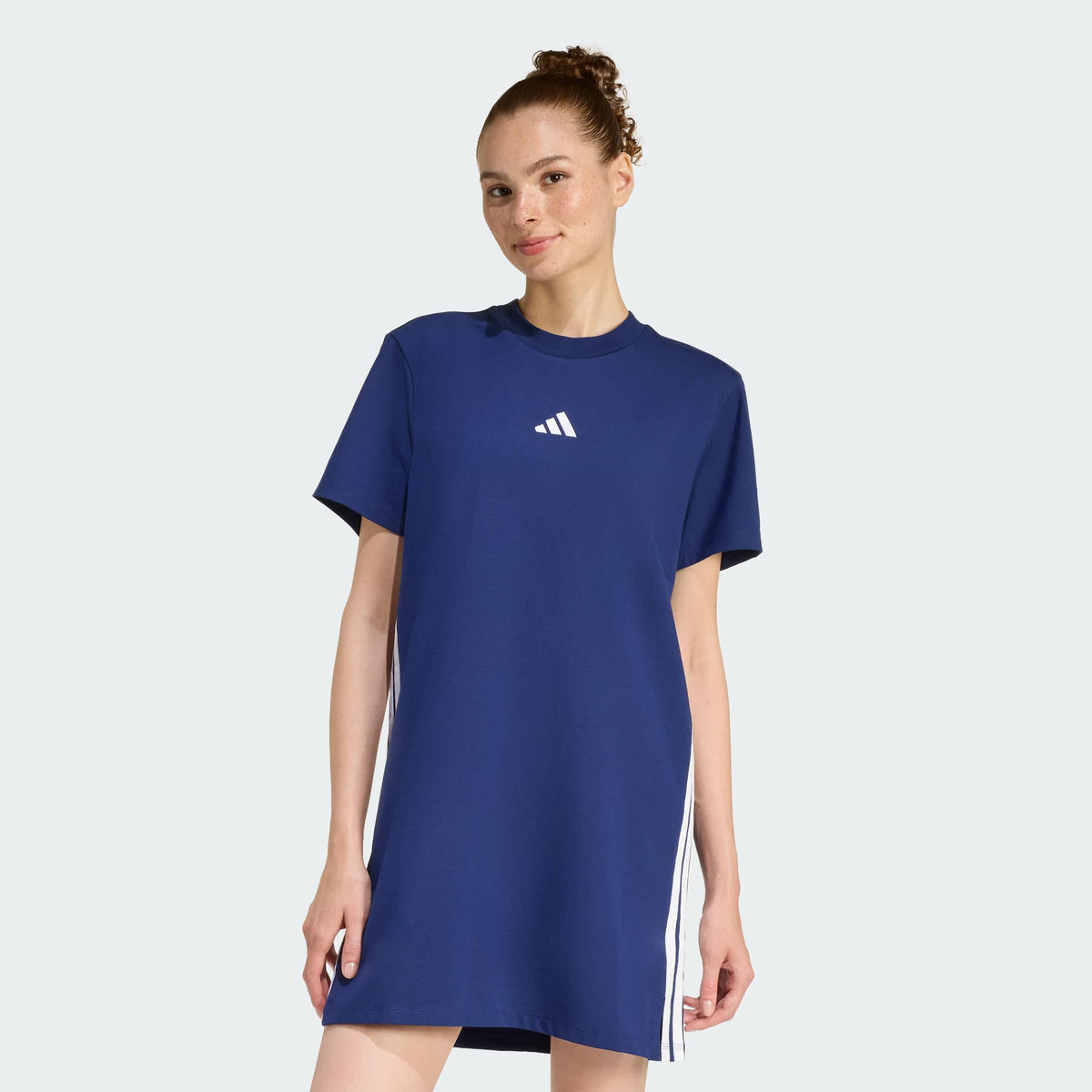 Dark Blue / White-