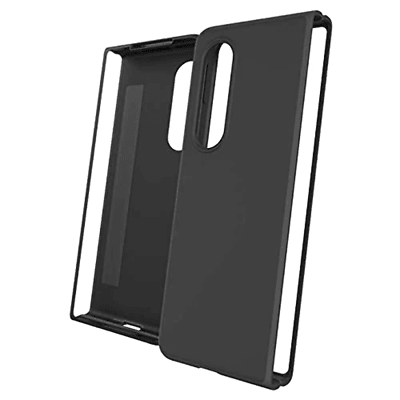 Gear4 Bridgetown Case - Slim, Stylish, 2-Piece Case Reinforced with D3o Bio - for Galaxy Z Fold3 5g - Black (702008685)