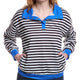 BLUE/BLACK STRIPE
