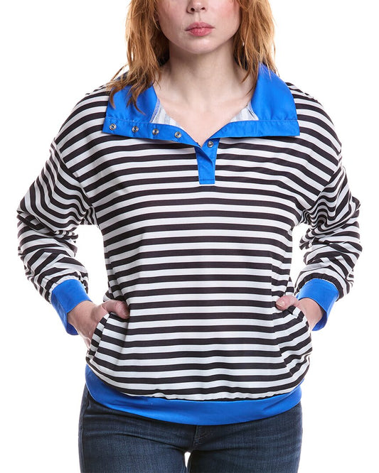 BLUE/BLACK STRIPE-