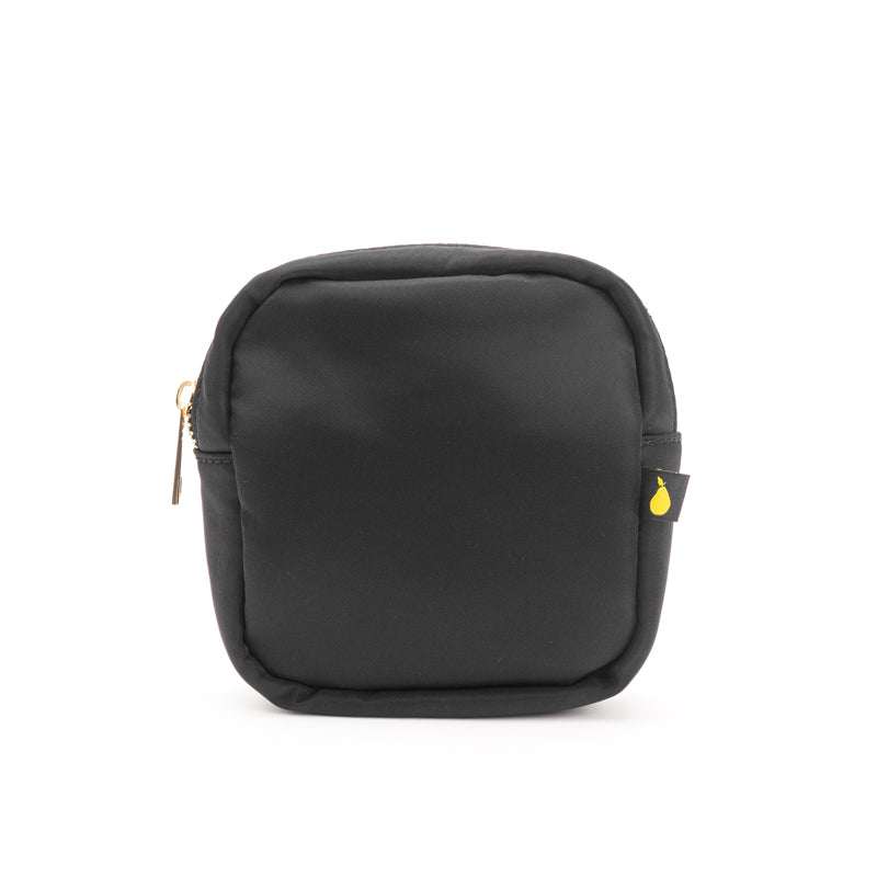 Bailey Small Pouch | INCLUDES UP TO 3 PATCHES - Black