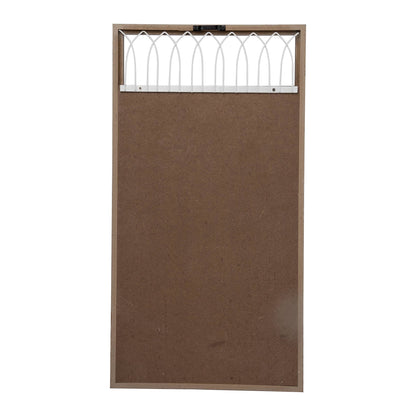 17.95 Inch White Spring Garden Advice Wall Decor Wooden Sign Panels for Spring Home Decoration