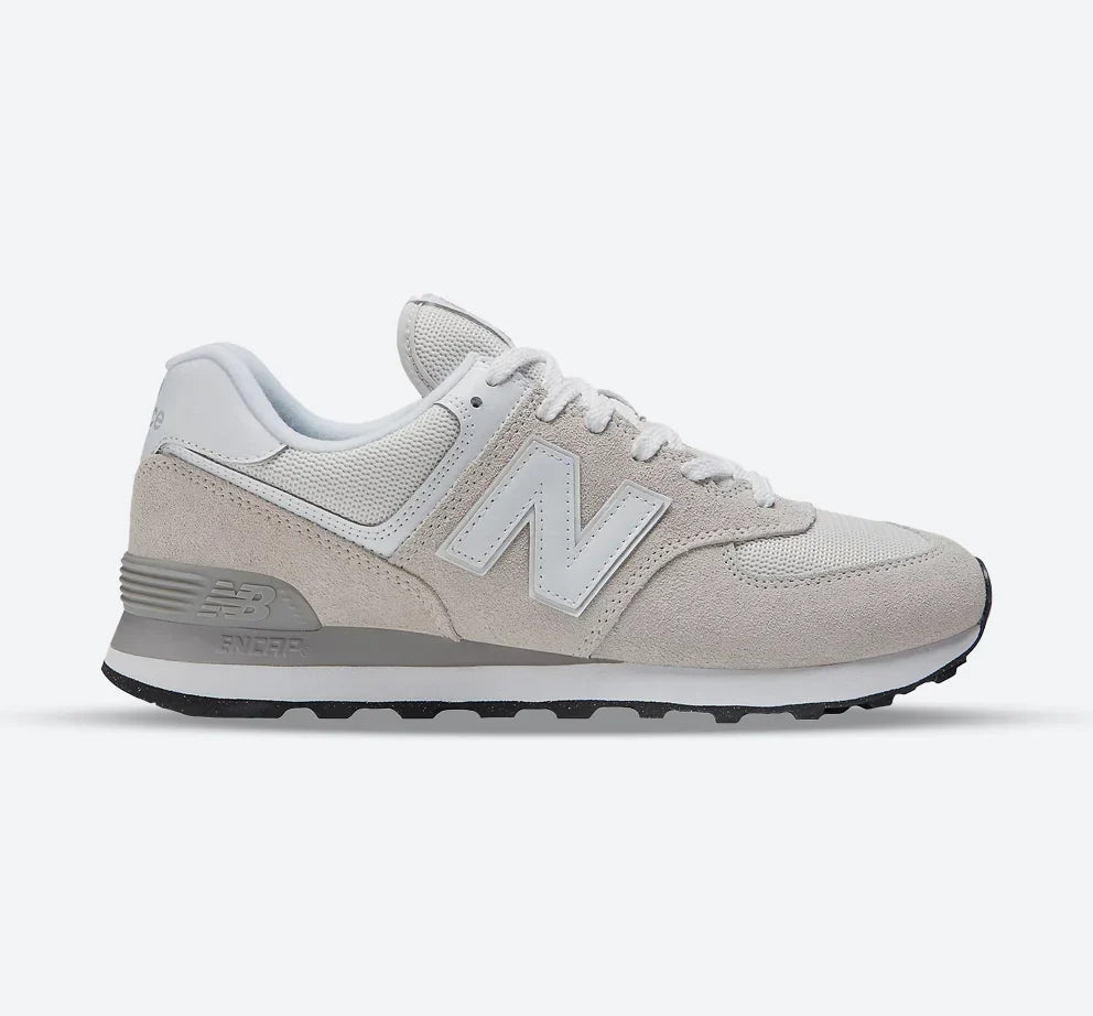 New Balance 574 Core Toddlers' (TD) Sneakers — Nimbus Cloud/White Suede Low-Top