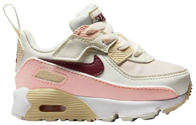 Nike Air Max 90 EasyOn Toddlers' (TD) Sneakers — Phantom/Echo Pink Low-Top