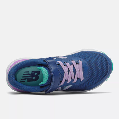 New Balance Preschool 680V6 Bungee 'Captain Blue Mint' Wide