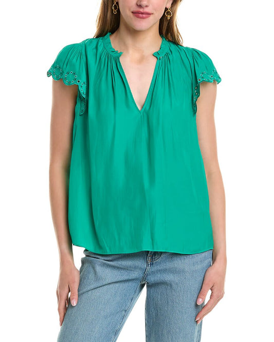 FRESH GREEN EMBELLISHED-