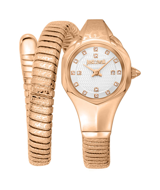 Jc1l270m0045 Women's Just Cavalli Amalfi Rose Gold Quartz Watch