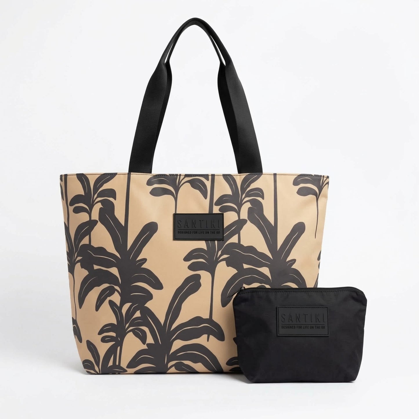 TAN BLK TALL PALM-