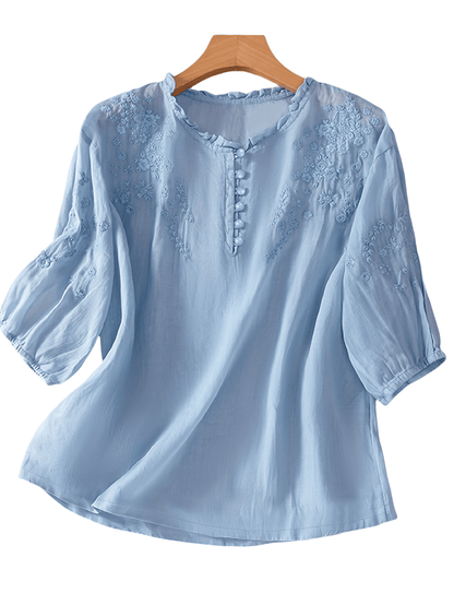 Blue-