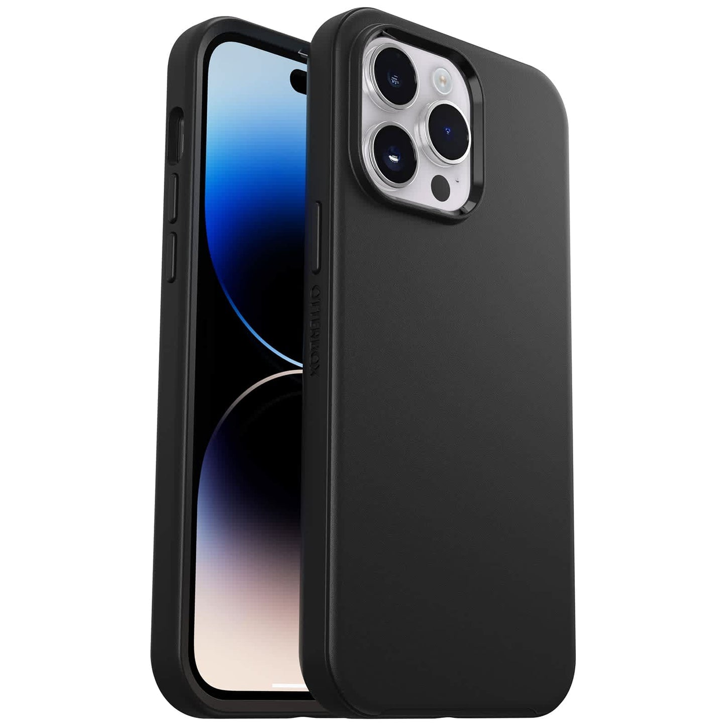 Otterbox Iphone 14 Pro Max (Only) Symmetry Series+ Case - Black, Ultra-Sleek, Snaps to Magsafe, Raised Edges Protect Camera & Screen