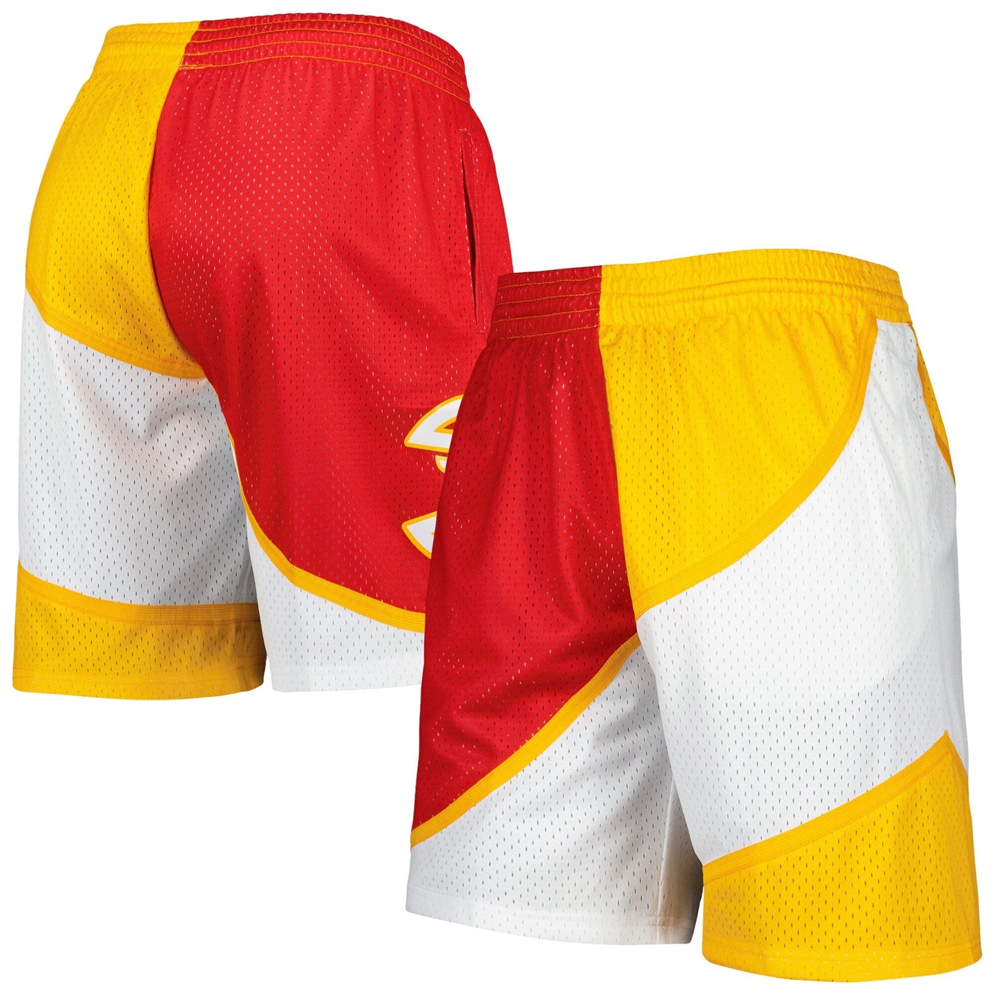 Mitchell & Ness NBA Split Swingman Shorts Atlanta Hawks 1986
