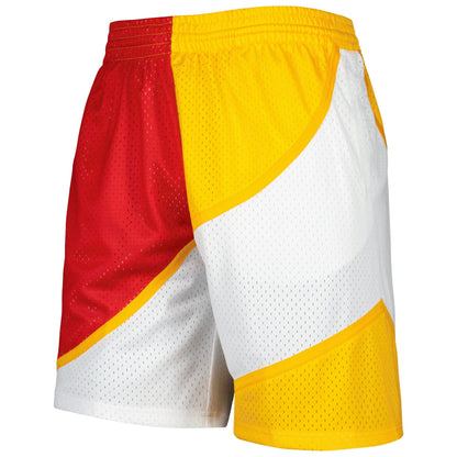 Mitchell & Ness NBA Split Swingman Shorts Atlanta Hawks 1986