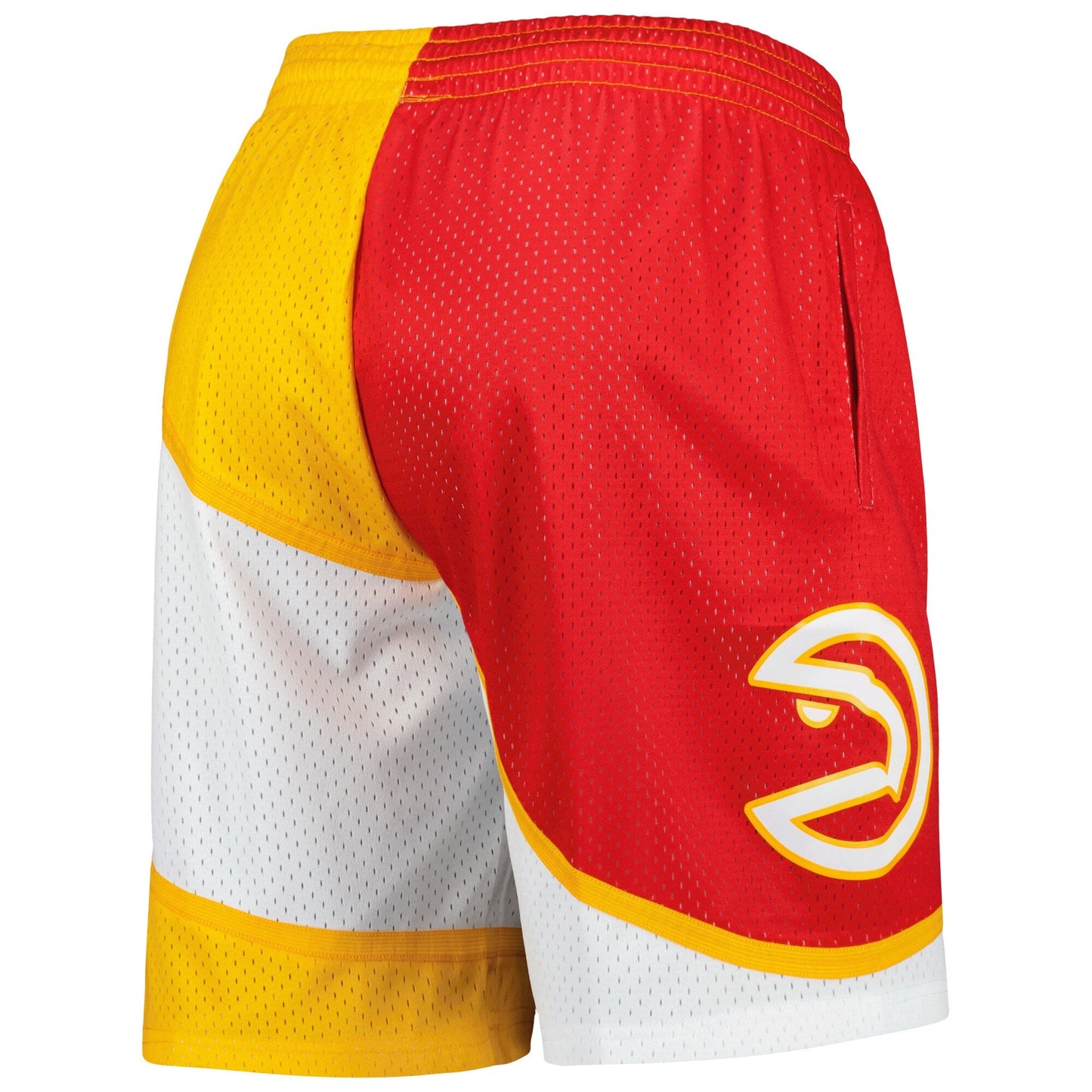 Mitchell & Ness NBA Split Swingman Shorts Atlanta Hawks 1986