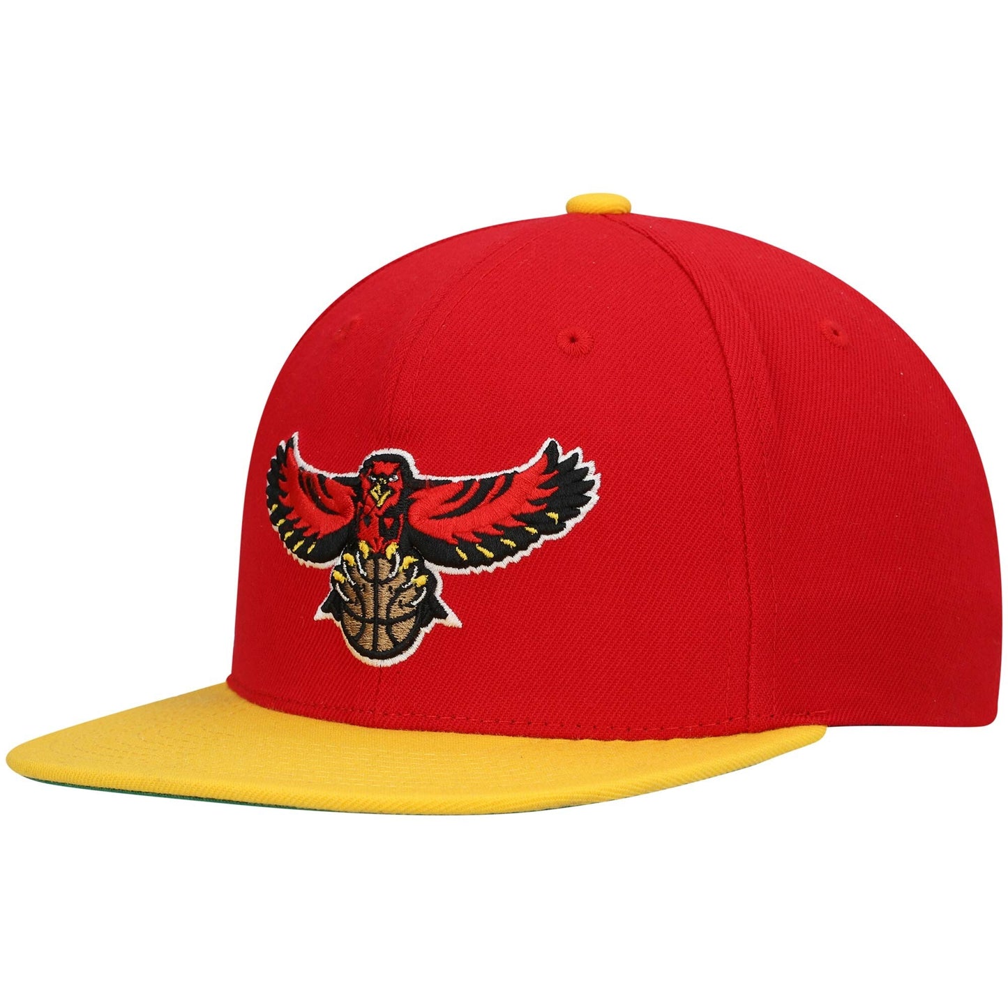Men's Mitchell & Ness NBA Team 2 Tone 2.0 Snapback Hwc Hawks