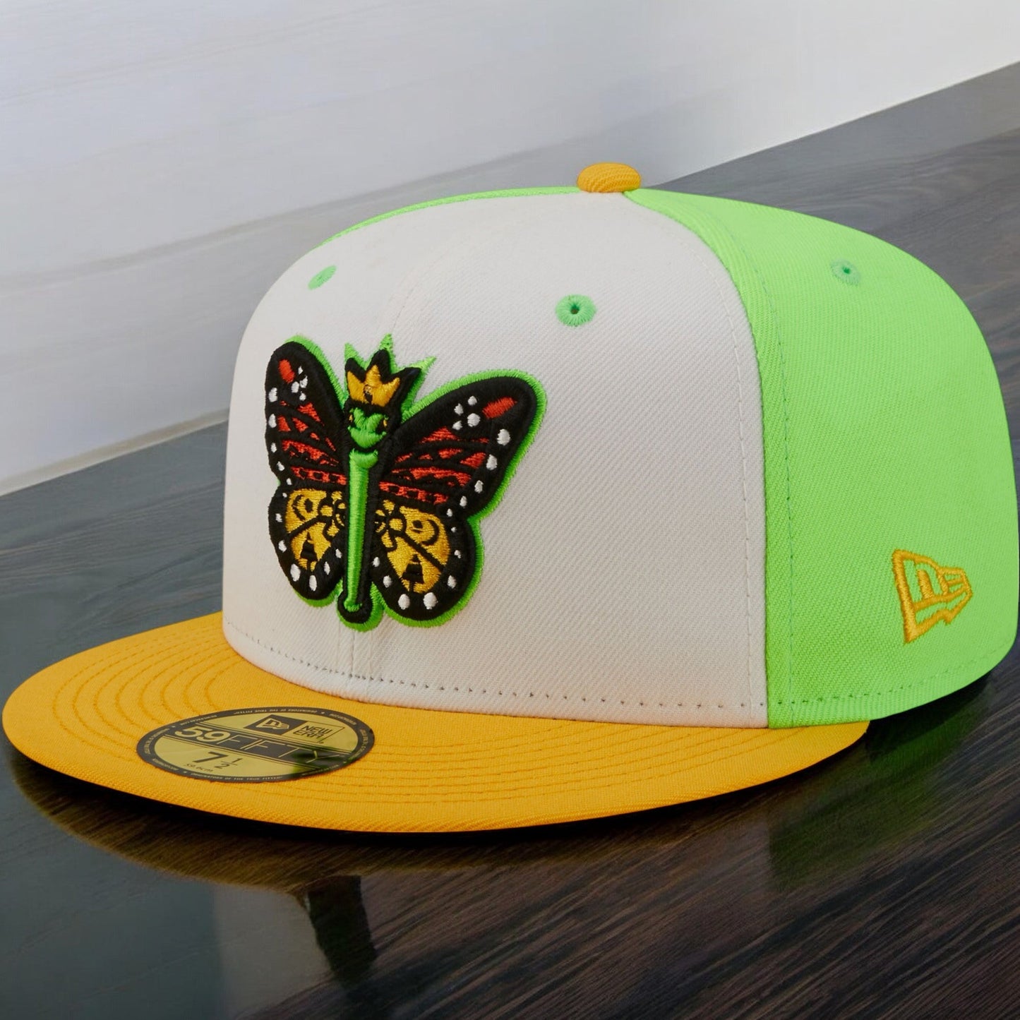 Men's New Era Milb19 Eugene Emeralds - Los Monarcas De Eugene 59Fifty