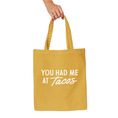 Frankie Jean You Had Me At Tacos Tote Bag