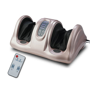 4 Supply Premium Foot Massager with Remote Control (Rose Gold)