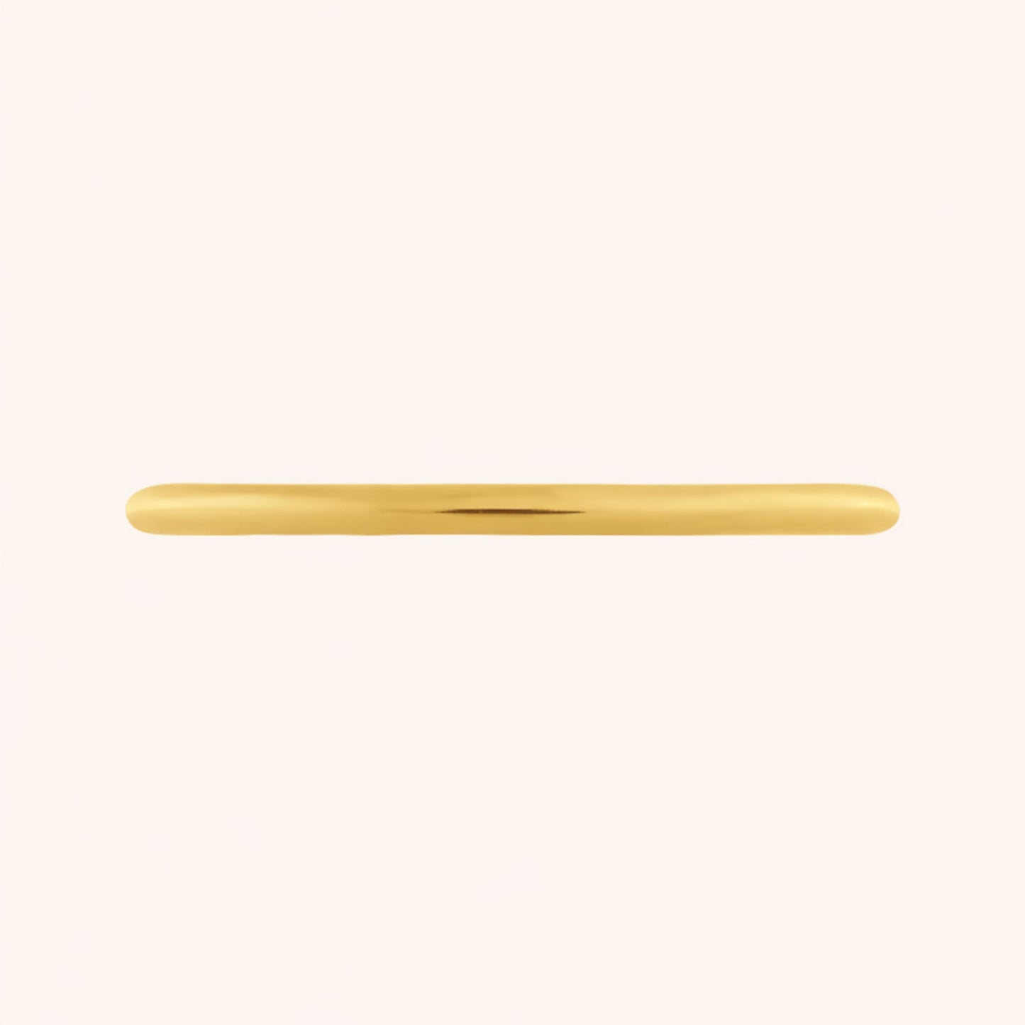 14k Gold Thin Wedding Band Ring