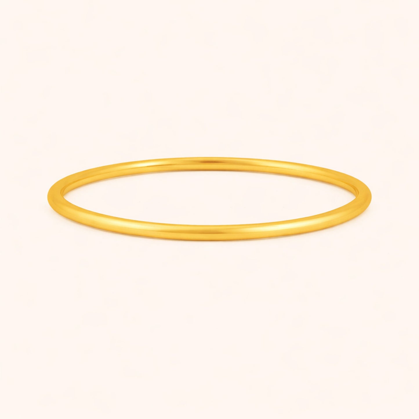 14k Gold Thin Wedding Band Ring