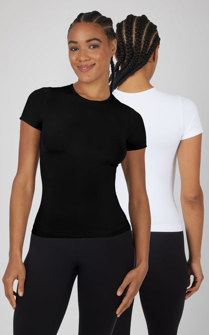 2 PK Short Sleeve Top - Our Linen Story