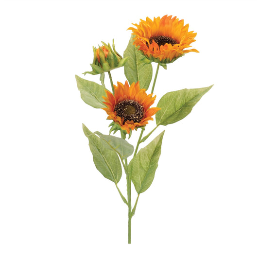 Melrose International Fall Sunflower Spray (Set of 6)