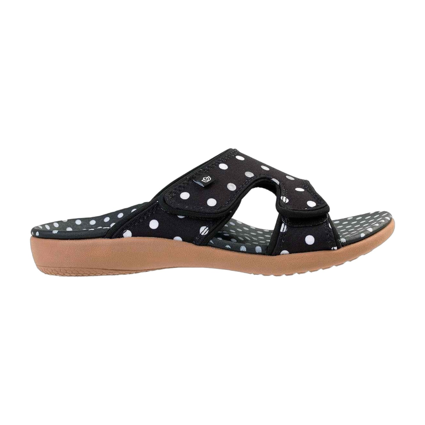 Kholo Polka Dot Orthotic Slide Sandals - Medium