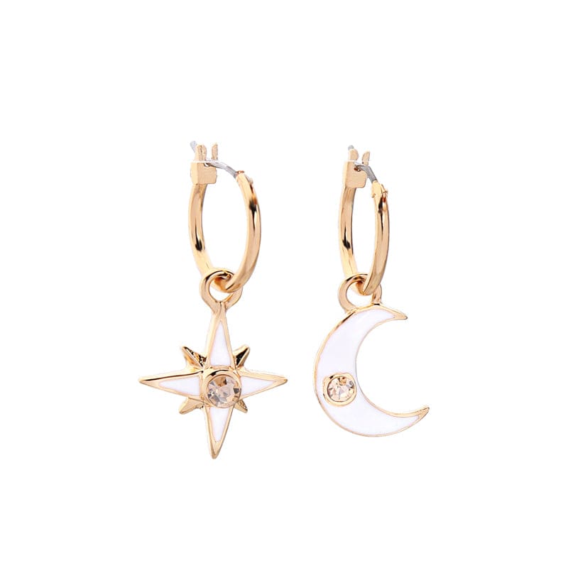 White / Gold-