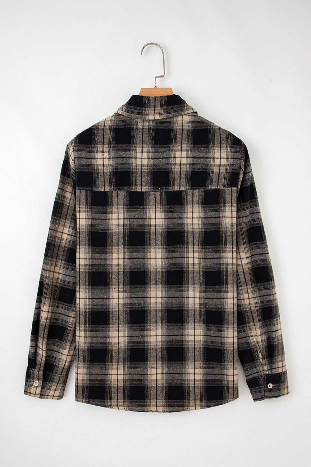 Meredith Double Flap Brushed Shacket