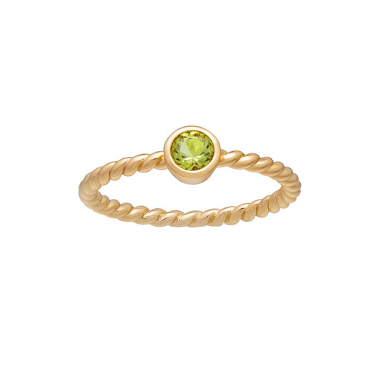 August Peridot-