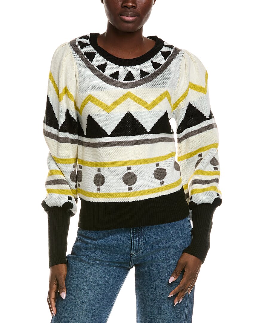 2430-BLACK/IVORT/CHARTREUSE-