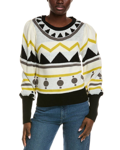 2430-BLACK/IVORT/CHARTREUSE-